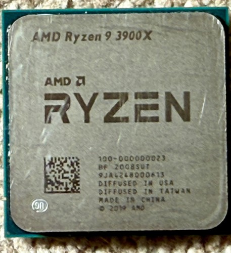 Amd ryzen 3900 - ryzen, processor