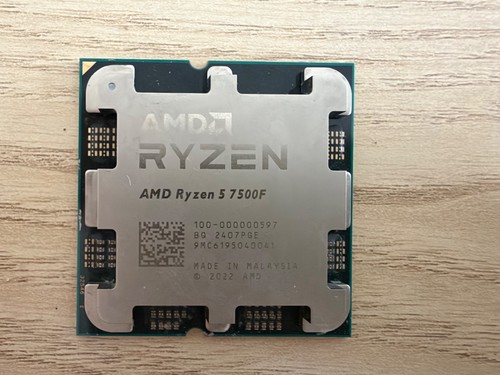 Amd ryzen 7500f - 5, 6
