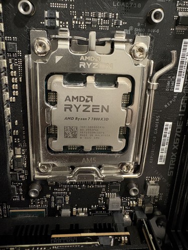 Amd ryzen 7800x3d - amd,