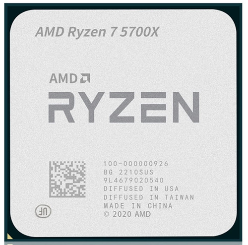 Amd ryzen 5700x cpu - amd, 8