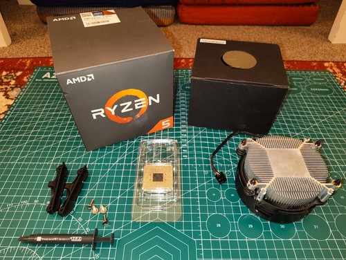 Amd ryzen 2600 4ghz - 5, 3.4ghz